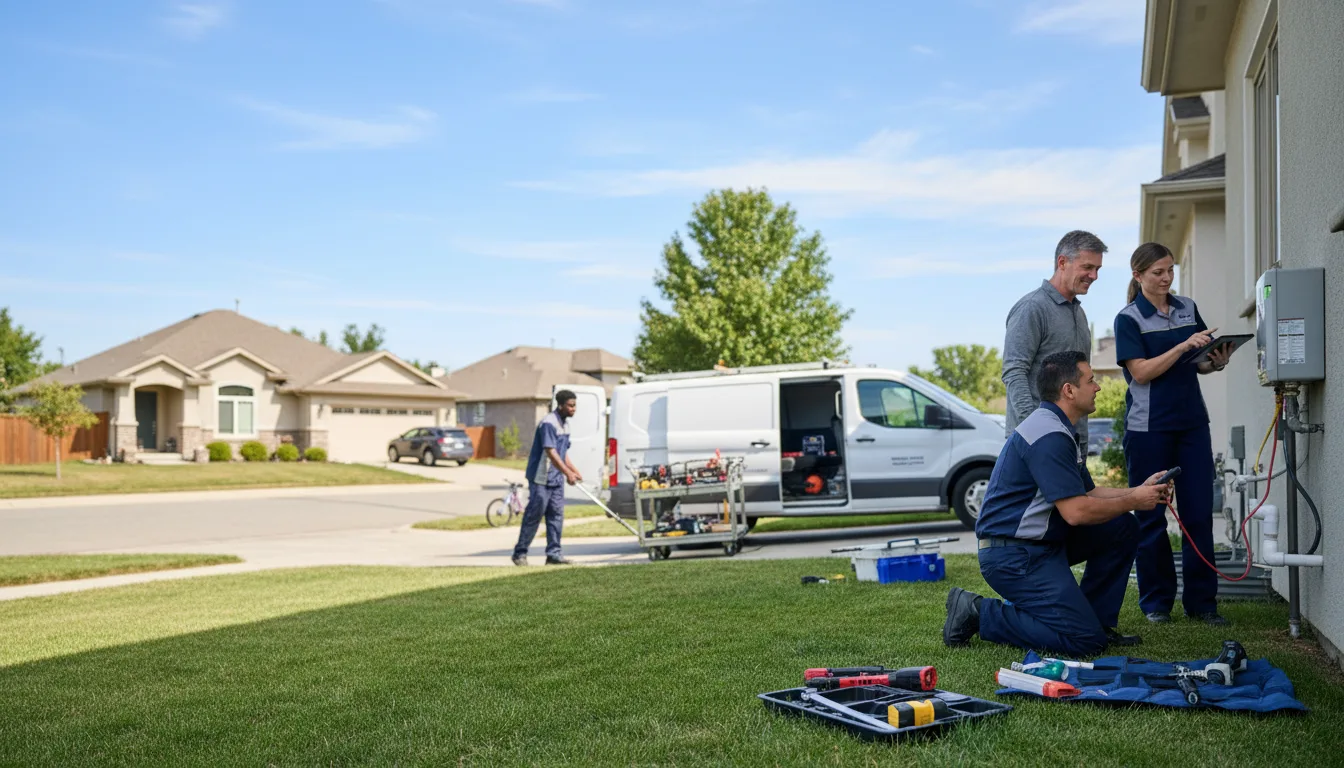 Tankless water heater service in Spraggs, PA